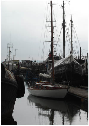 Hampshire Maid in Whitton Marina